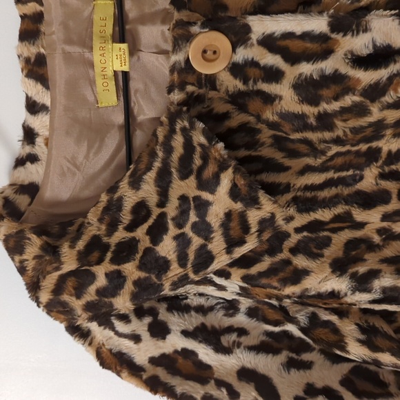 Retro leopard print coat - Picture 2 of 4